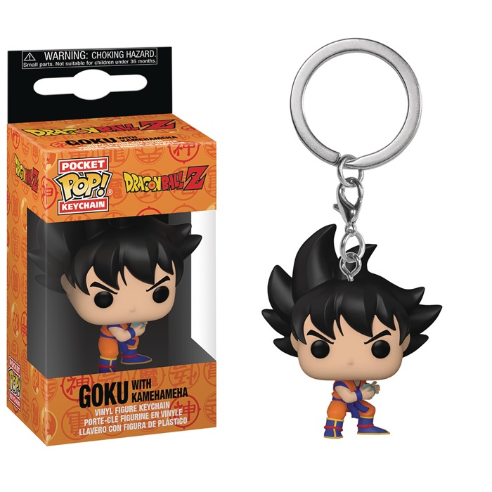 Funko Pocket POP Keychain Dragon Ball Z Goku with Kamehameha